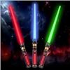 Image 1 : NEW REPACKED 3PK LIGHT UP SABERS LIGHT SWORDS RGB