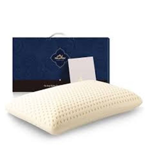 NEW W BOX TALALAY NATURAL LATEX PILLOW KING SIZE