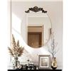 Image 1 : NEW WITH BOX ARTLOGE OVAL MIRROR 36 X 28" SILVER