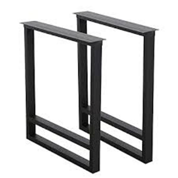 NEW SSS FURNITURE SET OF 2 TABLE LEGS METAL