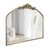 Image 1 : BRAND NEW AIXHOME RETRO MIRROR VINTAGE GOLD 40X31"