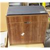 Image 1 : BRAND NEW ROSEWOOD TONE SHOE STORAGE BENCH