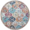 Image 1 : NEW MANDALA ASTRA AREA RUG 6FT ROUND RUG