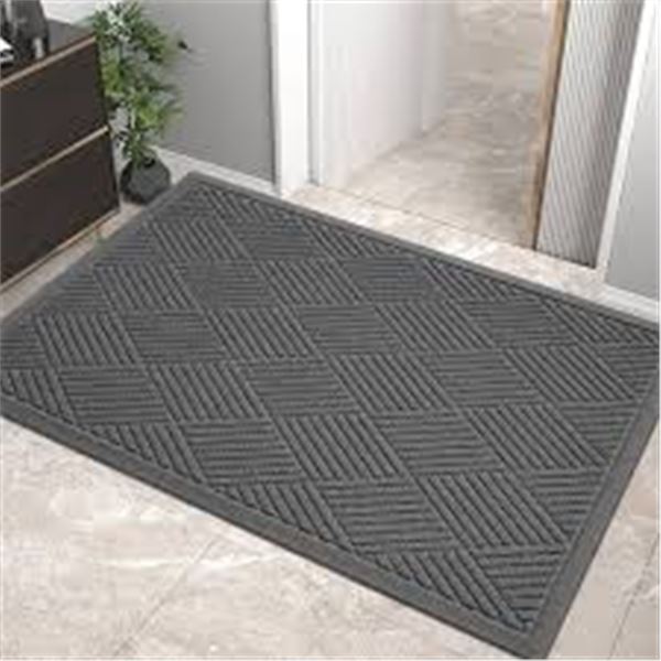 BRAND NEW HIYARD DURABLE FRONT DOOR MAT CHARCOAL