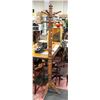 Image 2 : SOLID WOOD COAT RACK 72"