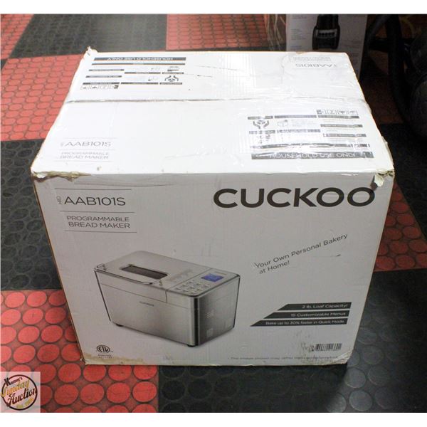 CUCKOO PROGRAMMABLE BREAD MAKER