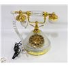 Image 2 : VINTAGE GLASS ROTARY PHONE