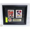 FRAMED JONATHAN TOEWS TRADING