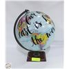 Image 1 : GLOBE WITH BIBLE QUOTE