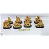 Image 1 : COLLECTION OF WARRIOR FIGURES ON BASES