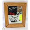 Image 2 : VINTAGE FRAMED 1978 CHEVY CORVETTE ANNIVERSARY