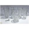 Image 1 : 6PC LOT CRYSTAL PIECES