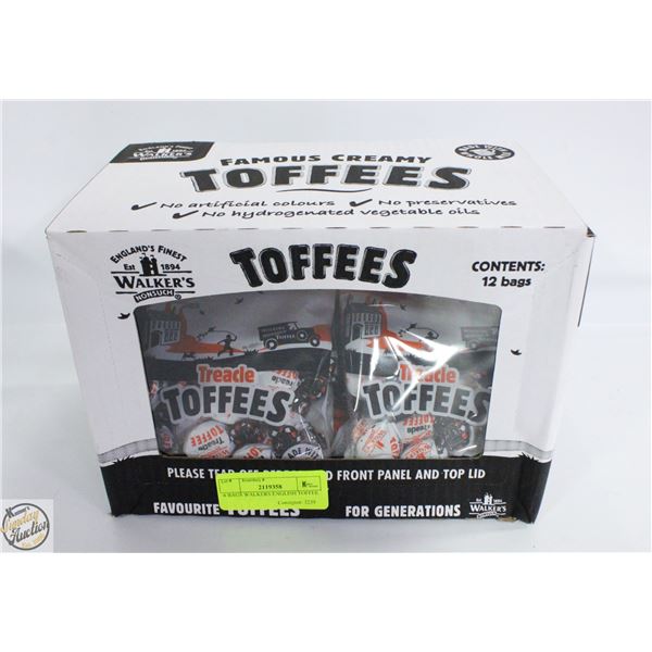 6 BAGS WALKERS ENGLISH TOFFEE