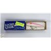 Image 1 : VINTAGE LUCKY LOUIE FISHING LURE IN BOX.