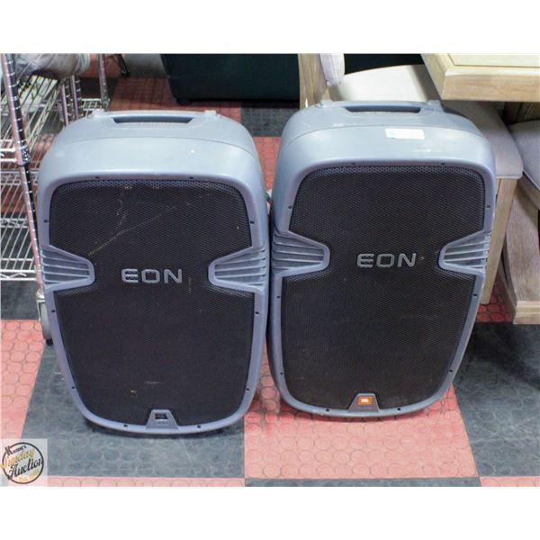 JBL 305 SPEAKERS. SET OF TWO.