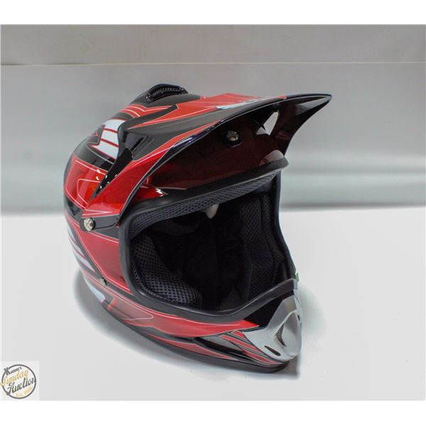 NEW PHX ZONE 3 HELMET GLOSS RED YOUTH