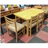 Image 1 : IKEA TABLES AND 4 CHAIRS