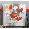 Image 1 : TEXTURED WHITE CANVAS ART 40" X 40"