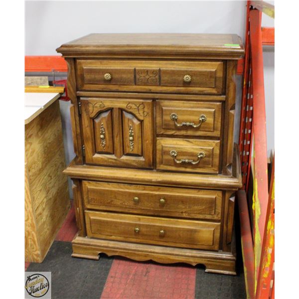WOOD DRESSER 50" X 20" X 37"