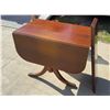 Image 8 : ANTIQUE DUNCAN PHYFE DROP-LEAF TABLE WITH TWO ADDITIONAL LEAVES