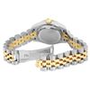 Image 9 : Rolex Ladies 18K Gold And Steel Champagne Index Diamond Bezel Hidden Clasp Datej