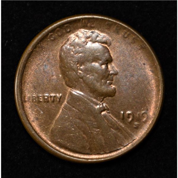 1919-S LINCOLN CENT CH BU BN
