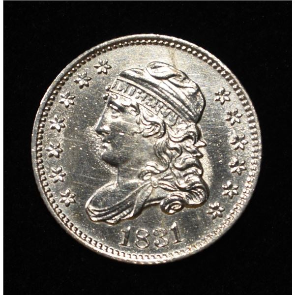 1831 BUST HALF DIME CH BU