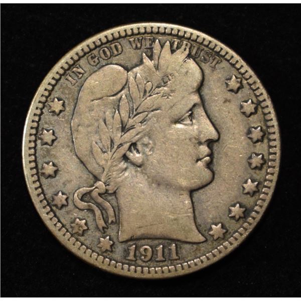 1911 BARBER QUARTER XF