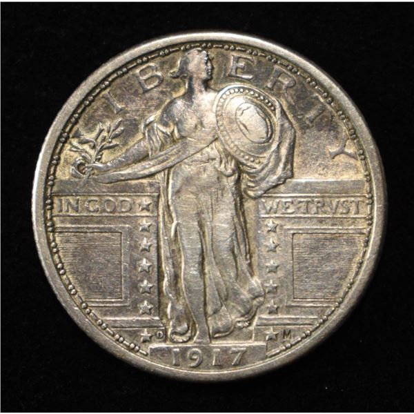 1917-D STANDING LIBERTY QUARTER T1