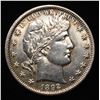 Image 1 : 1892 BARBER HALF DOLLAR AU/BU