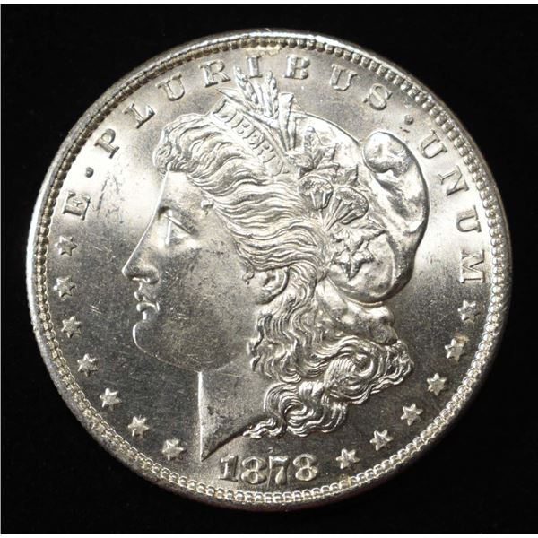 1878-S MORGAN DOLLAR CH/GEM BU