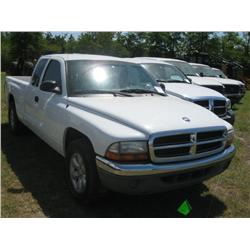 2004 DODGE DAKOTA EXTENDED CAB