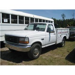 1993 FORD F250 SERVICE TRUCK