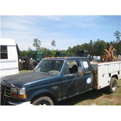 1994 FORD F350 EXTENDED CAB SERVICE TRUCK