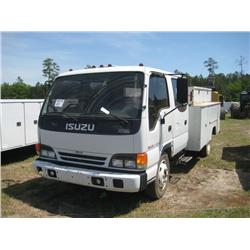 2002 ISUZU CREWCAB SERVICE TRUCK
