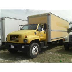 2001 GMC 6500 S/A VAN TRUCK
