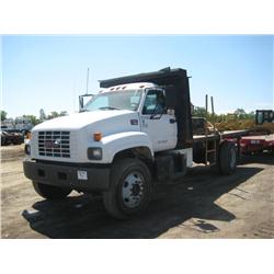 2002 GMC C7500 FLATBED SERVICE TRUCK