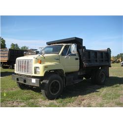 1991 GMC TOPKICK SINGLE AXLE DUMP