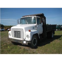 1980 FORD M7000 S/A DUMP
