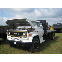 1986 CHEVROLET C70 S/A FLATBED DUMP