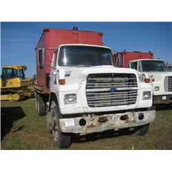1987 FORD 8000 T/A WATER TRUCK