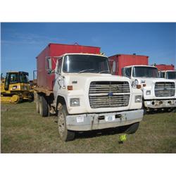1987 FORD 8000 T/A WATER TRUCK