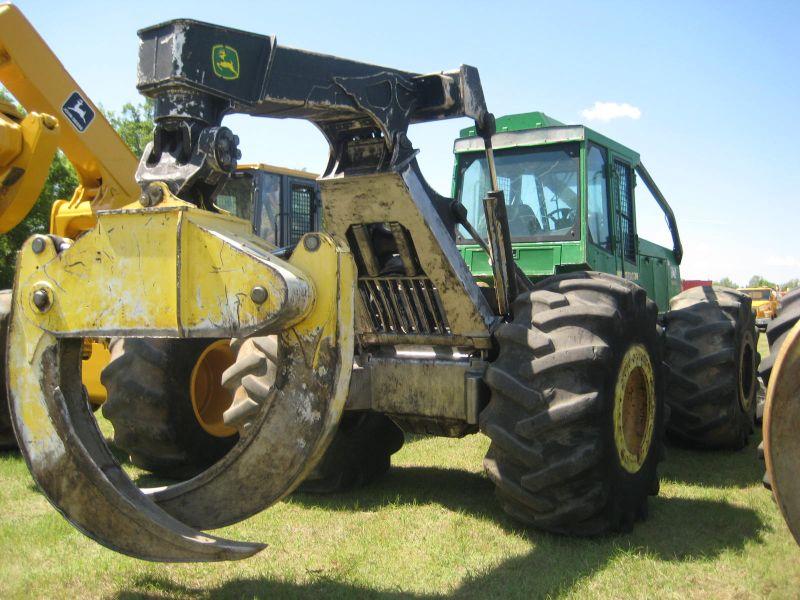 JOHN DEERE 848G GRAPPLE SKIDDER