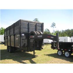 2006 CAROLINA CARGO T/A DUMP TRAILER