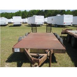 SHOPBUILT TRI-AXLE TAG TRAILER