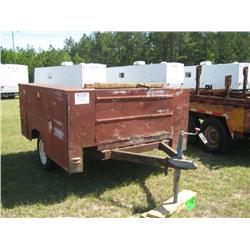 SHOPBUILT TOOL TRAILER (BILL OF SALE ONLY)