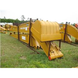 (UNUSED) 55' LONG REACH STICK & BOOM W/42" CLEANOUT BUCKET