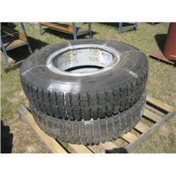 11.00R24 TIRES & WHEELS