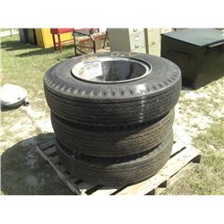 11.00--22 TIRES & WHEELS