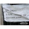 Image 9 : (24) 16 FT. LIVESTOCK PANELS